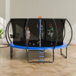 14FT Trampoline, Capacity 450 lbs for Kids & Adults