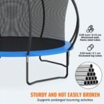 14FT Trampoline, Capacity 450 lbs for Kids & Adults