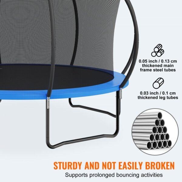 14FT Trampoline, Capacity 450 lbs for Kids & Adults