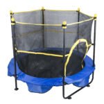 5FT Trampoline for Kids, with Safety Enclosure Net