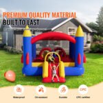 Inflatable Bounce House, Family Backyard Bouncy Castle