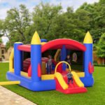 Inflatable Bounce House, Family Backyard Bouncy Castle