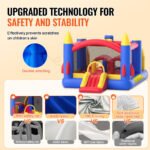 Inflatable Bounce House, Family Backyard Bouncy Castle