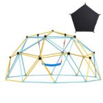 10FT Climbing Dome, Hammock & Swing, for Kids 3 to 10 Years Old