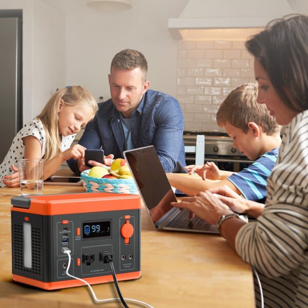 Portable Power Station 300W, 296Wh Solar Generator with Lithium Battery
